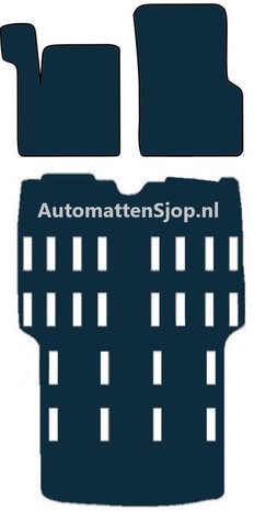 Naaldvilt antraciet automatten Renault Espace III | 1997-2002