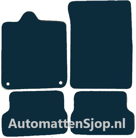 Naaldvilt zwart automatten Renault Laguna Coupé | 2008-2015