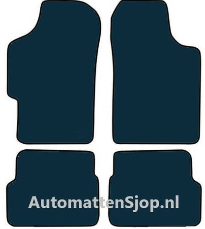 Naaldvilt zwart automatten Renault Laguna | 1993-1998