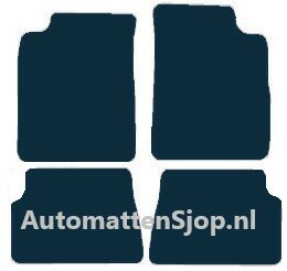 Naaldvilt zwart automatten Renault Megane I Coupé | 1996-2003