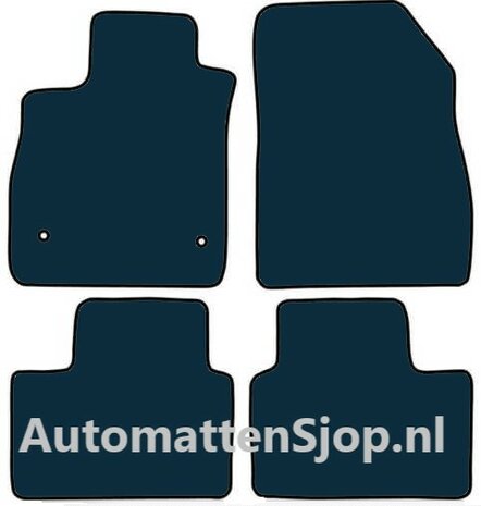 Naaldvilt zwart automatten Renault Talisman | 2015-2021
