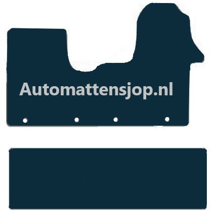Naaldvilt zwart automatten Renault Trafic | 2014-heden
