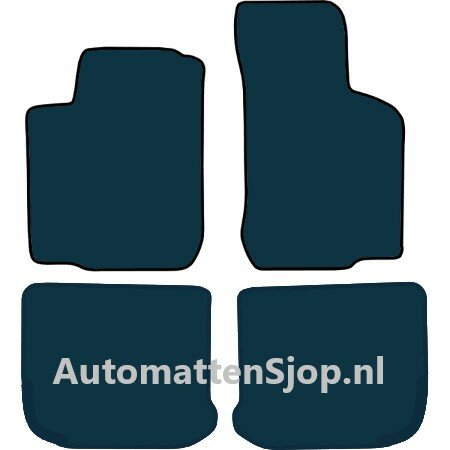 Naaldvilt zwart automatten Skoda Octavia I (1U) | 1996-2004