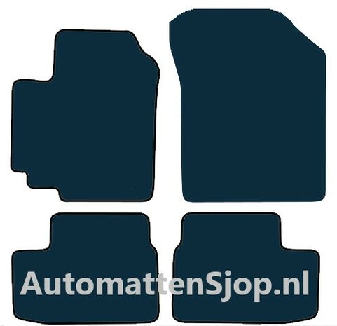 Naaldvilt antraciet automatten Suzuki Splash | 2008-2015