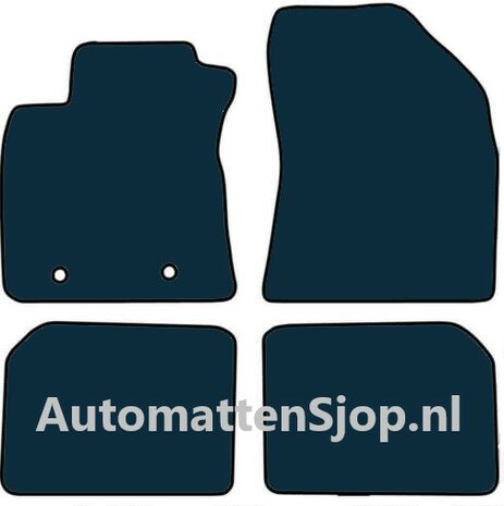 Naaldvilt antraciet automatten Toyota Avensis (T27) (facelift) | 2012-2019