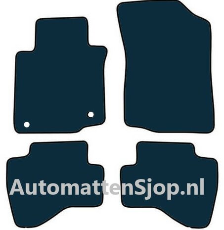 Naaldvilt antraciet automatten Toyota Aygo I | 2005-2009