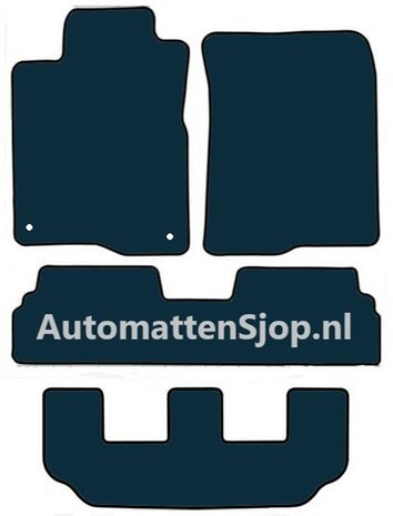 Naaldvilt zwart automatten Toyota Corolla Verso 7-persoons | 2004-2009