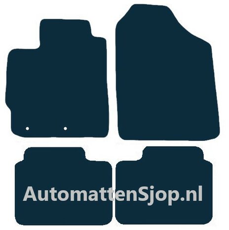 Naaldvilt antraciet automatten Toyota Yaris (P13) | 2011-2014