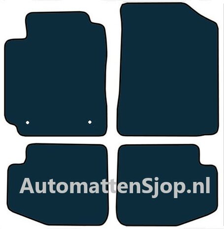 Naaldvilt antraciet automatten Toyota Yaris (P1) | 1999-2003