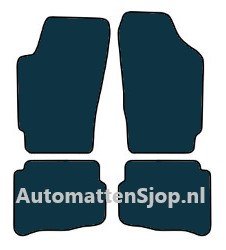 Naaldvilt zwart automatten VW Fox | 2005-2011