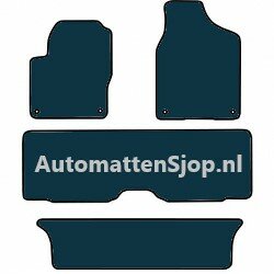 Naaldvilt zwart automatten VW Sharan (7M9) | 2000-2010