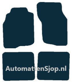 Naaldvilt zwart automatten Volvo S40 | 1996-2000