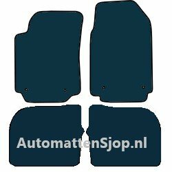 Naaldvilt zwart automatten Audi 100 (4A C4) | 1990-1994