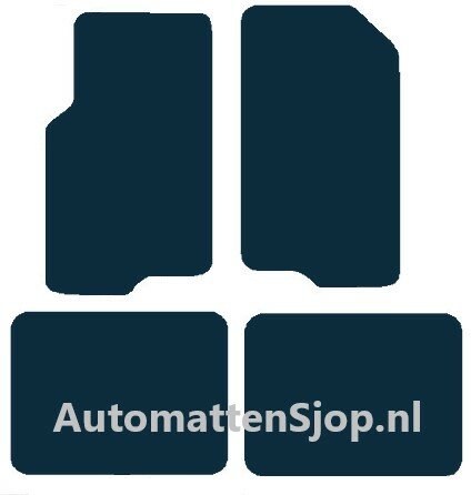 Naaldvilt zwart automatten Chevrolet Equinox | 2012-2017