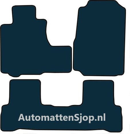 Naaldvilt antraciet automatten Honda CRV III | 2007-2012