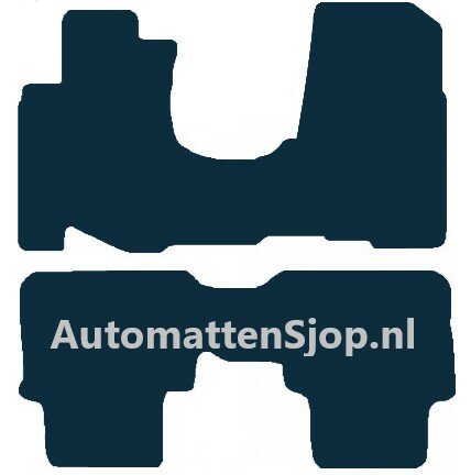 Naaldvilt zwart automatten Honda CRV I automaat | 1997-2002