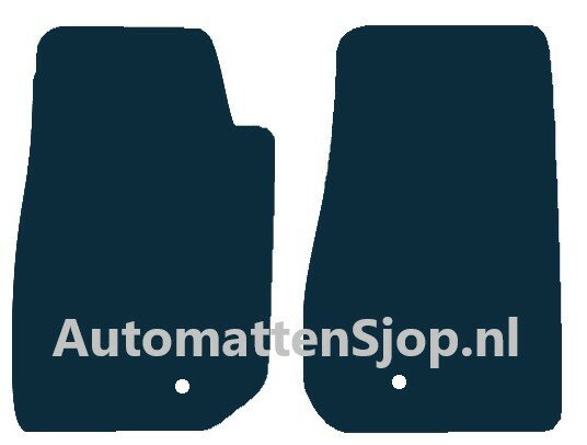 Luxe velours zwart automatten Jeep Wrangler KWB | 2007-2019