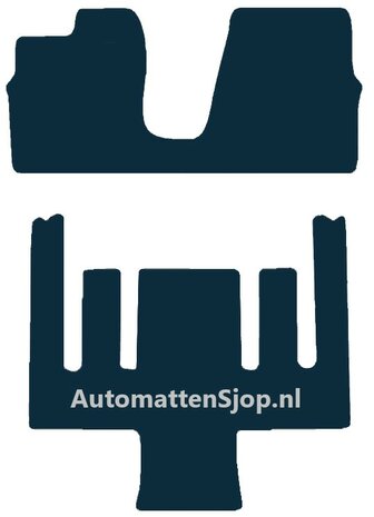 Naaldvilt antraciet automatten Kia Carnival | 1999-2001