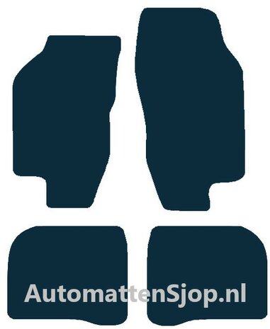 Naaldvilt zwart automatten Lancia Lybra | 1999-2005