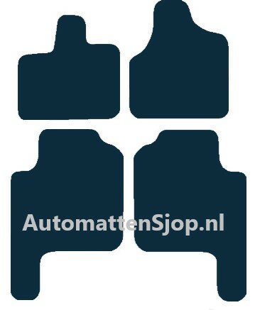 Naaldvilt antraciet automatten Lancia Voyager | 2008-2014