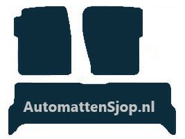 Naaldvilt zwart automatten Land Rover Discovery | 2002-2004