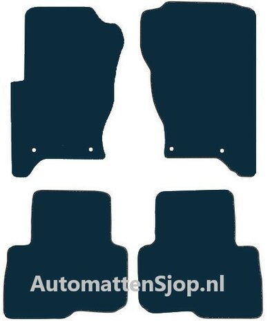 Naaldvilt antraciet automatten Land Rover Discovery | 2004-2009