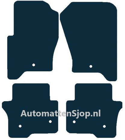 Naaldvilt zwart automatten Land Rover Discovery | 2009-2016