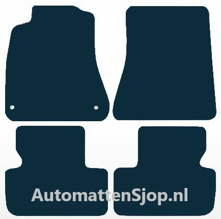 Naaldvilt zwart automatten Lexus IS 250 | 2005-2013