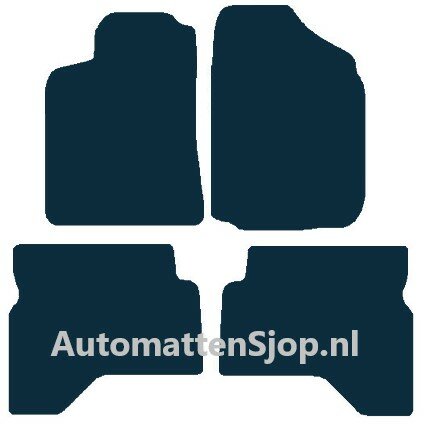 Naaldvilt antraciet automatten Mitsubishi Pajero Sport | 2002-2008