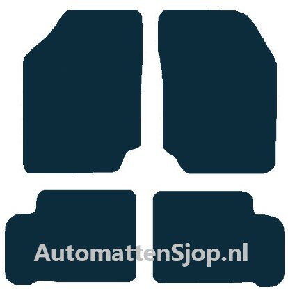 Naaldvilt antraciet automatten Nissan 100 NX | 1991-1996