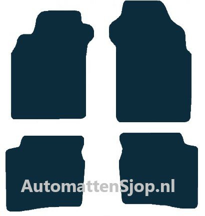 Luxe velours zwart automatten Nissan Maxima (J30/A32) | 1989-2000