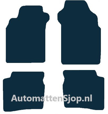 Naaldvilt antraciet automatten Nissan Maxima (XQ/A33) | 2000-2005