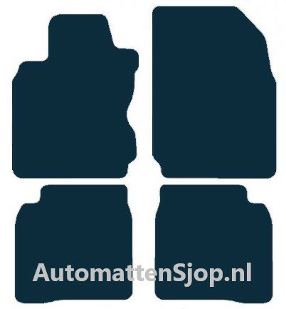 Naaldvilt antraciet automatten Nissan Note | 2006-2013