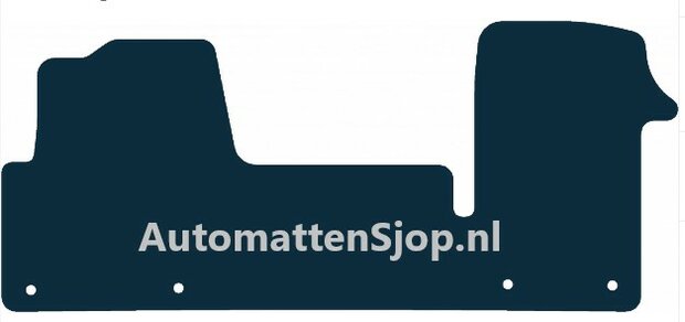 Naaldvilt zwart automatten Nissan NV400 | 2011-2022