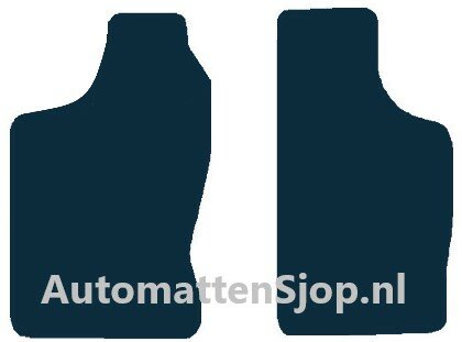 Naaldvilt zwart automatten Nissan Pick-up kort | 2002-2008