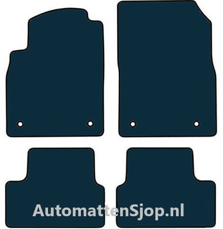 Naaldvilt antraciet automatten Opel Cascada | 2013-2018