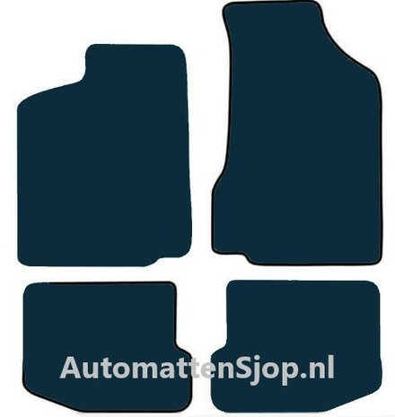 Luxe velours zwart automatten Seat Ibiza II (6K) | 1993-1999