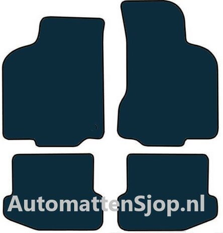 Luxe velours zwart automatten Seat Ibiza | 5-deurs | 1999-2002