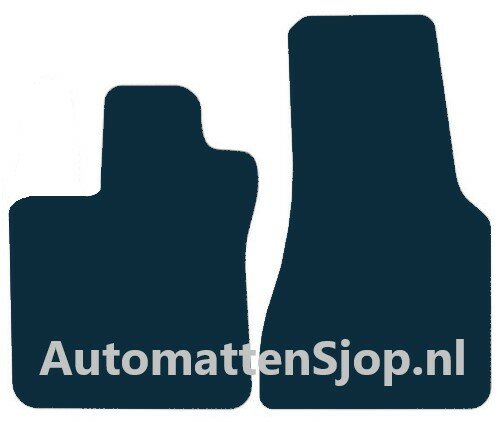 Naaldvilt zwart automatten Smart ForTwo (WME453) | 2014-heden