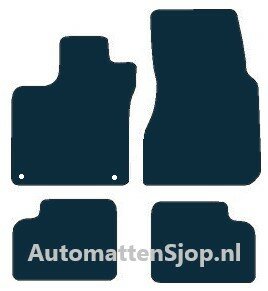 Naaldvilt antraciet automatten Smart ForFour | 2014-2020