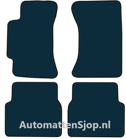 Naaldvilt zwart automatten Subaru Impreza | 2000-2007
