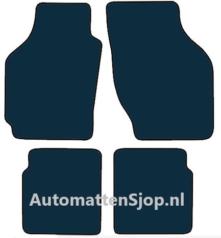 Naaldvilt zwart automatten Suzuki Alto SH | 1994-2002