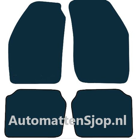 Naaldvilt zwart automatten Suzuki Baleno 3-deurs | 1995-2002