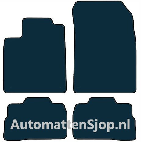 Naaldvilt antraciet automatten Suzuki Kizashi | 2010-2015