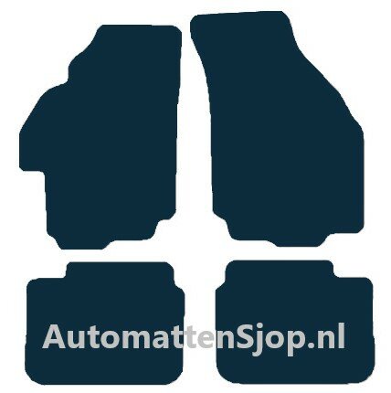 Naaldvilt zwart automatten Suzuki Liana | 2001-2004