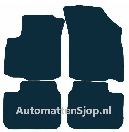 Naaldvilt antraciet automatten Suzuki SX4 | 2006-2014