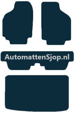 Naaldvilt zwart automatten Suzuki Wagon R+ met kofferbak| 1997-2000