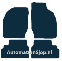 Naaldvilt zwart automatten Suzuki Wagon R+ | 2000-2008