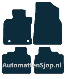 Luxe velours zwart automatten Toyota Camry Hybrid (V70) | 2019-2023