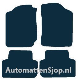 Naaldvilt zwart automatten Toyota Land Cruiser 90 (J9) | 1996-2002